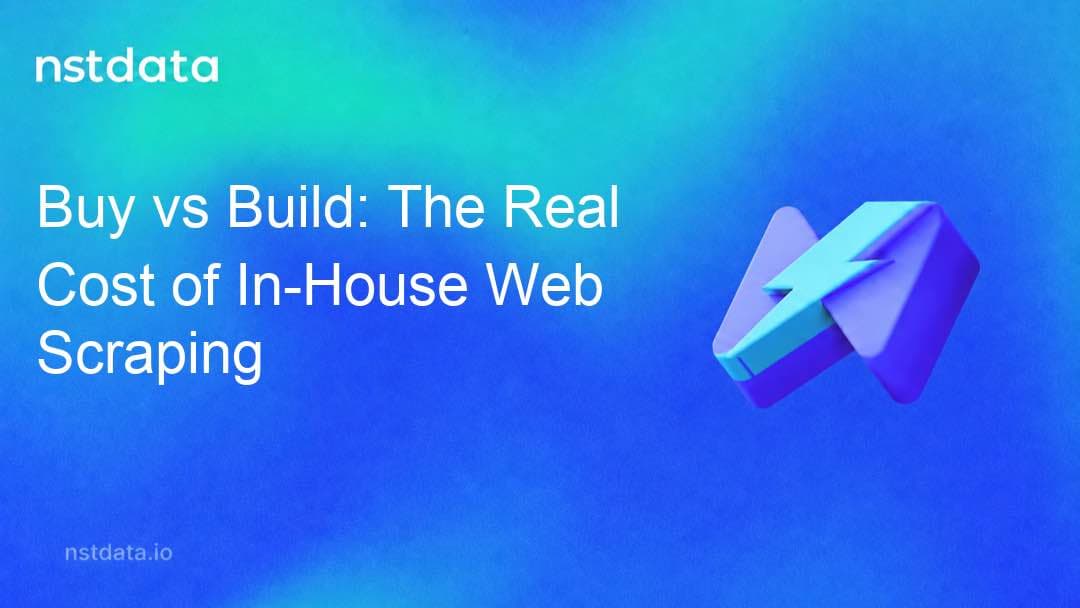 Buy vs Build: The Real Cost of In-House Web Scraping — Nstdata Crawl guide