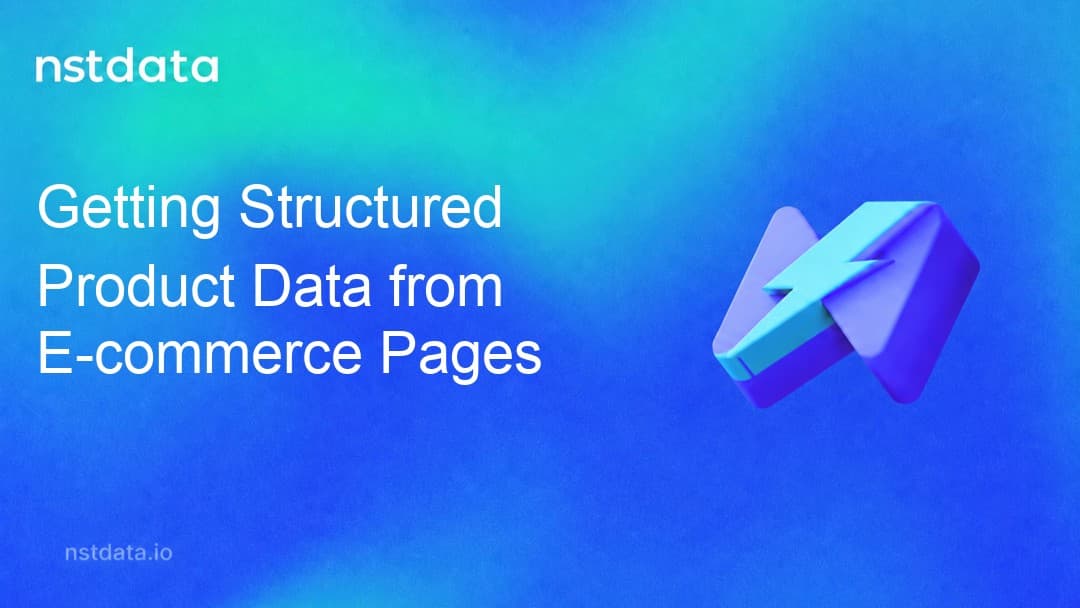ecommerce product data extraction — Nstdata Crawl guide