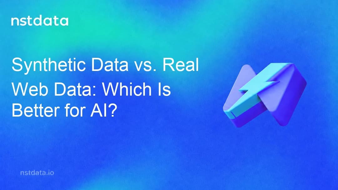 Nstdata cover: 合成数据与真实网络数据:哪种对AI更好?